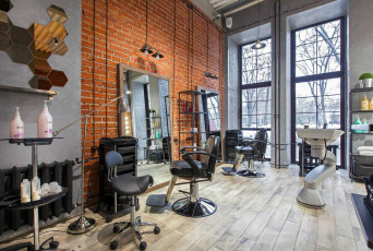 Дизайн салона красоты в стиле &laquo;Лофт&raquo; от компании &laquo;Все Для Салона&raquo;