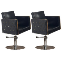 Парикмахерский комплект кресел "Голдиум Блэк Д"