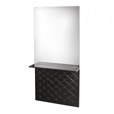 Мужское зеркало барбер "Гламрок" с полкой