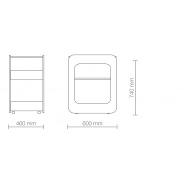 СПА тележка "Creo trolley"