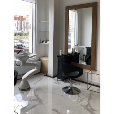 Мойка парикмахерская SWING PLUS - белая раковина