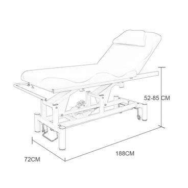 Косметологическая кушетка "HZ-3684A" 1 мотор