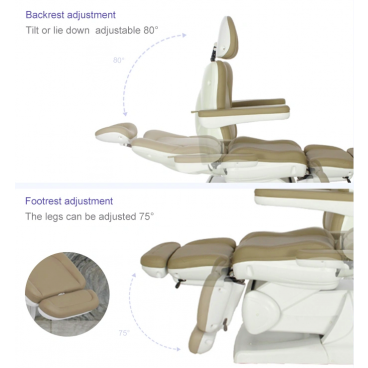 Косметологическое кресло "HZ-3870" 3 мотора