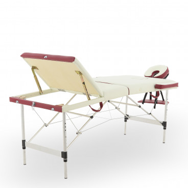 Массажный стол складной алюминиевый "JFAL01A" (3-х секционный) NEW