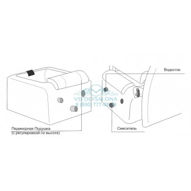 Кресло педикюрное Climb