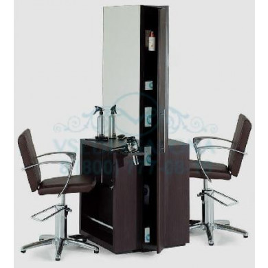 Мужское зеркало барбер двухстороннее Ahead