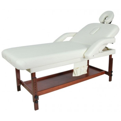 Стационарный массажный стол деревянный FIX-1A (МСТ-7Л)