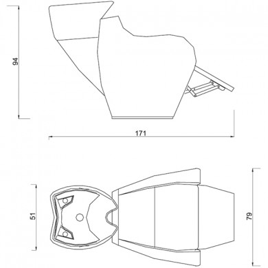 Мойка парикмахерская "CELEBRITYWASH E"
