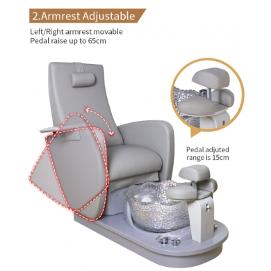 Педикюрное СПА-кресло "HZ-1019A"