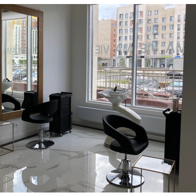 Мойка парикмахерская SWING PLUS - белая раковина