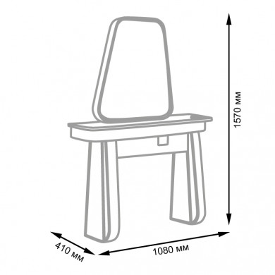 Парикмахерское зеркало "Ричвуд"