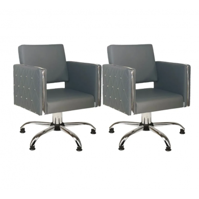 Парикмахерский комплект кресел "Платинум" Gray