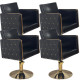 Парикмахерский комплект кресел "Голдиум Блэк З"