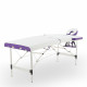 Массажный стол складной алюминиевый "JFAL01A" 2-х секционный NEW